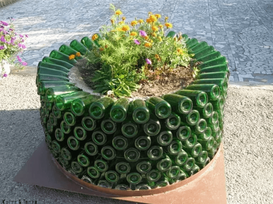 Клумба своими руками