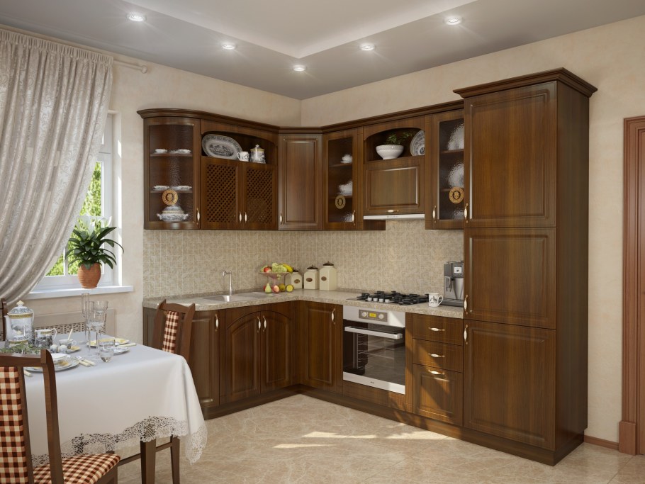 Кухня Эмилия угловая