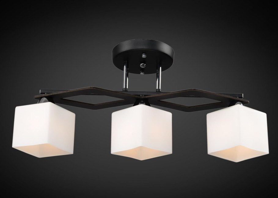 Люстра лофт FS-000405-3bk