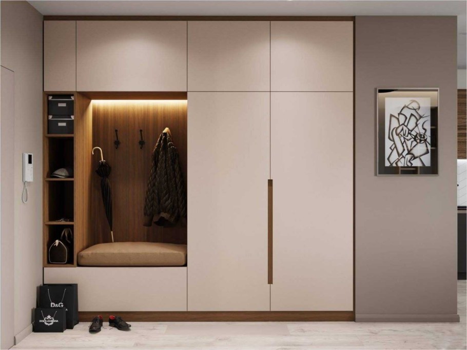 Шкафы в коридор современные