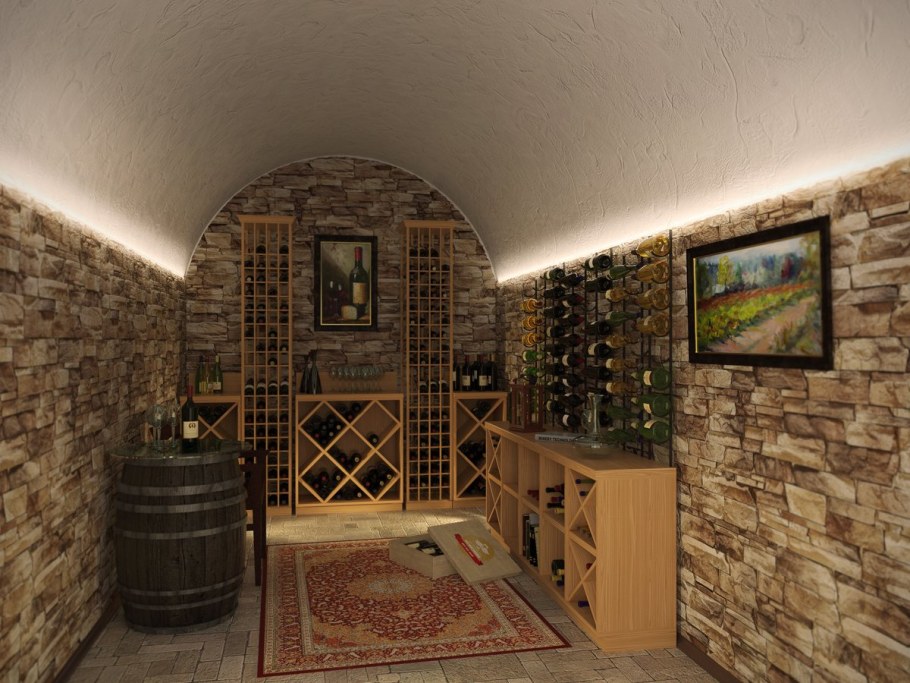 Отделка подвала в частном доме