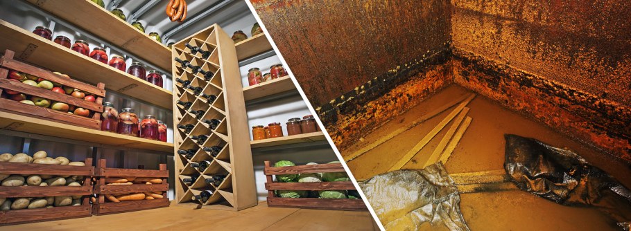 Подвал для хранения продуктов