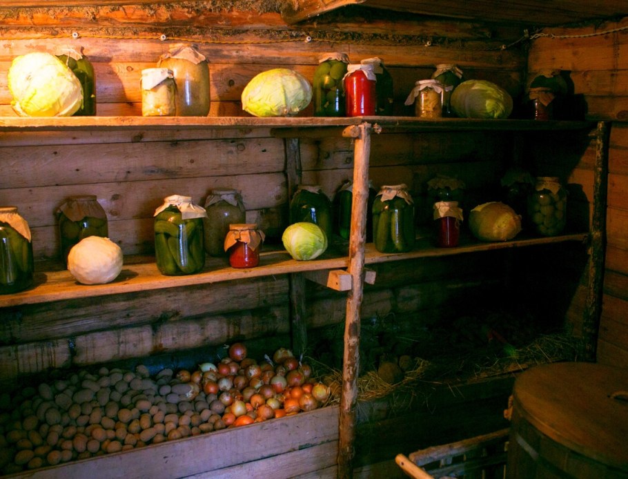Погреб в деревенском доме