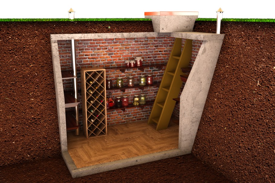 Бетонный погреб Кузьмич 12