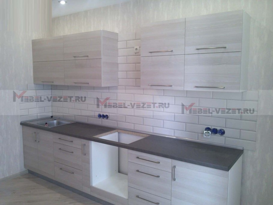 Кухня сосна выбеленная Леруа Мерлен