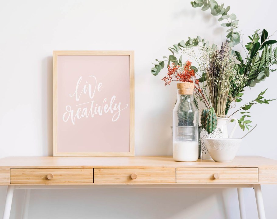 Рамки в интерьере