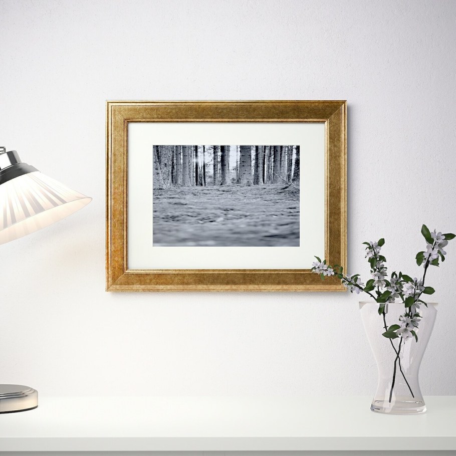 Рамка с паспарту икеа