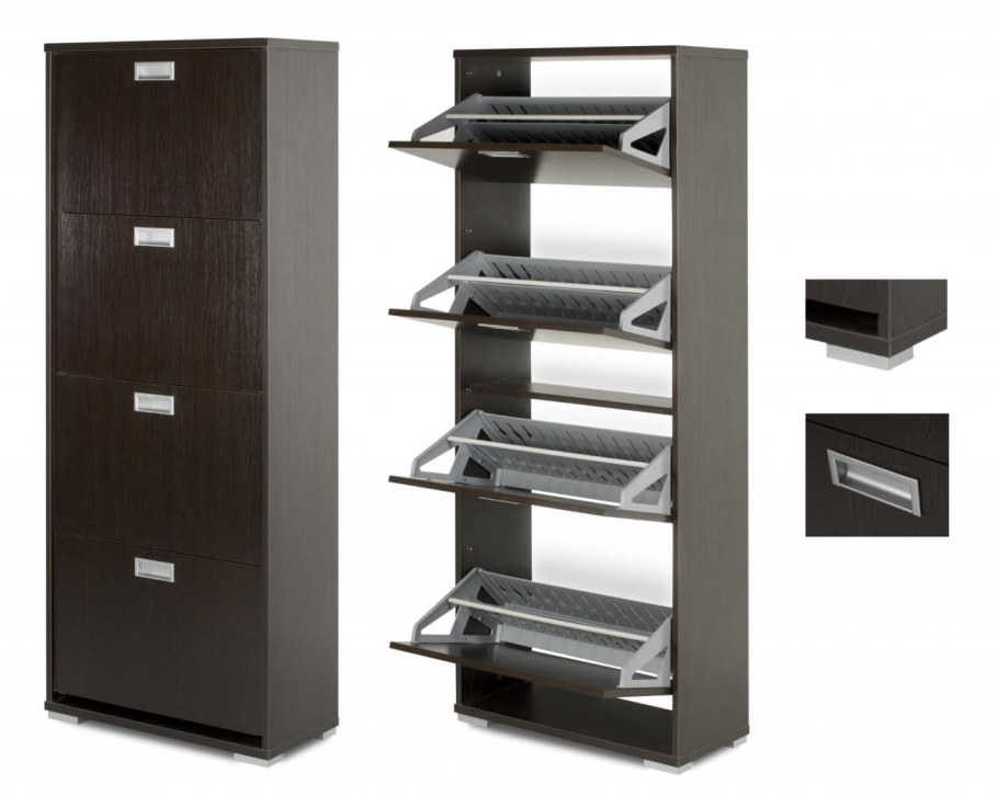 Металлический шкаф обувница ОПТЭКС