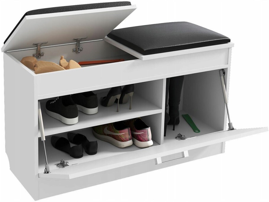 Обувница Кравс с сиденьем 1
