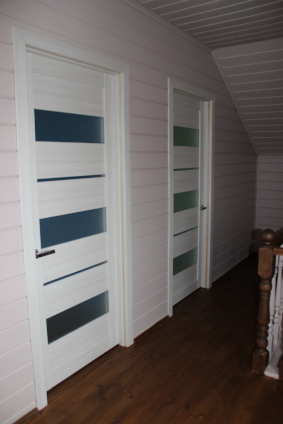 Имитация бруса белая