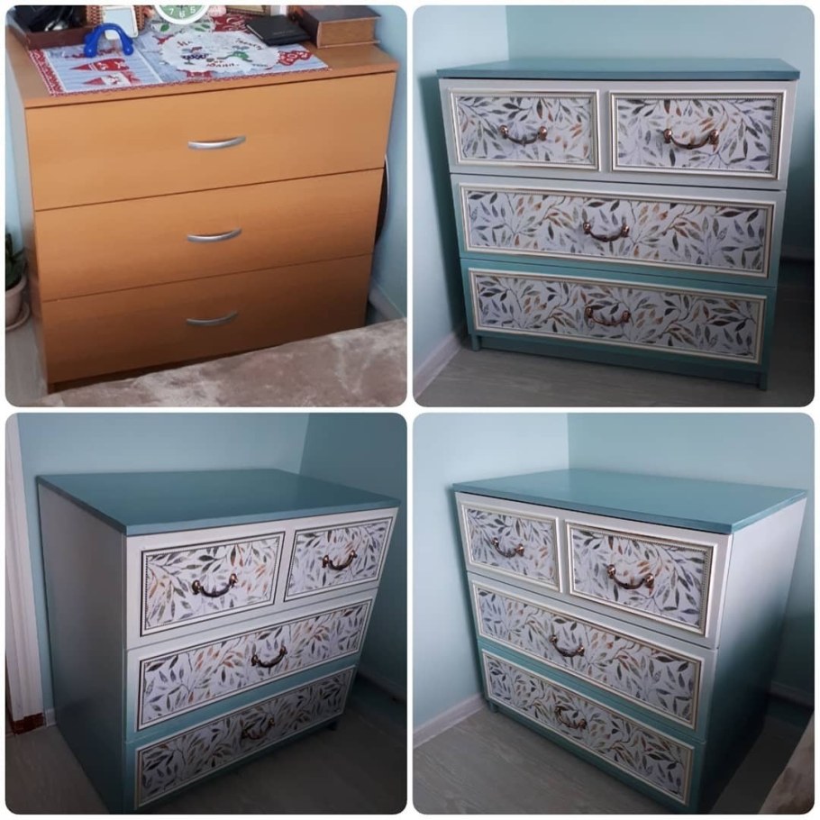 Реставрируем старый комод