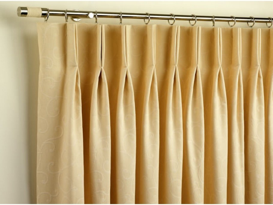 Ручная складка на шторах