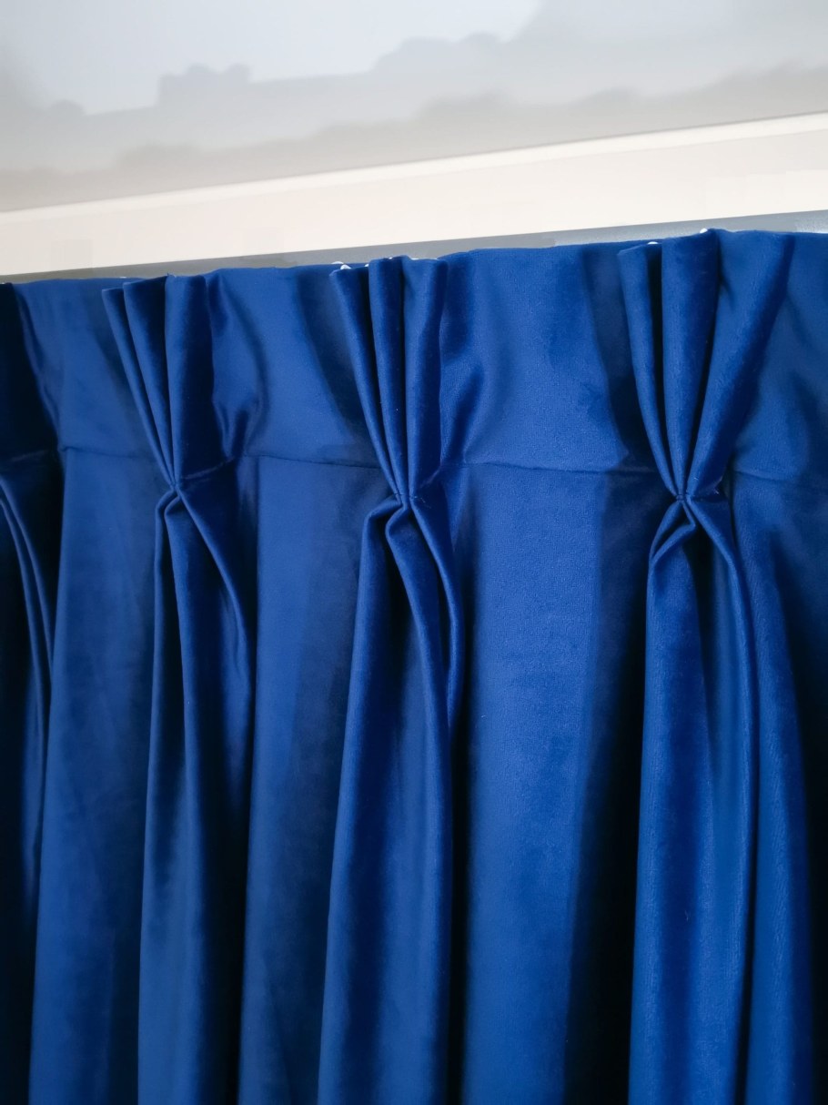 Шторная лента бантовая складка