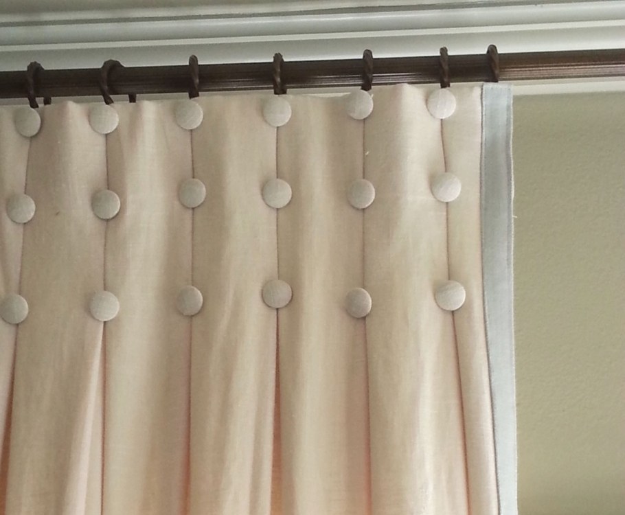 Красивые складки на шторах