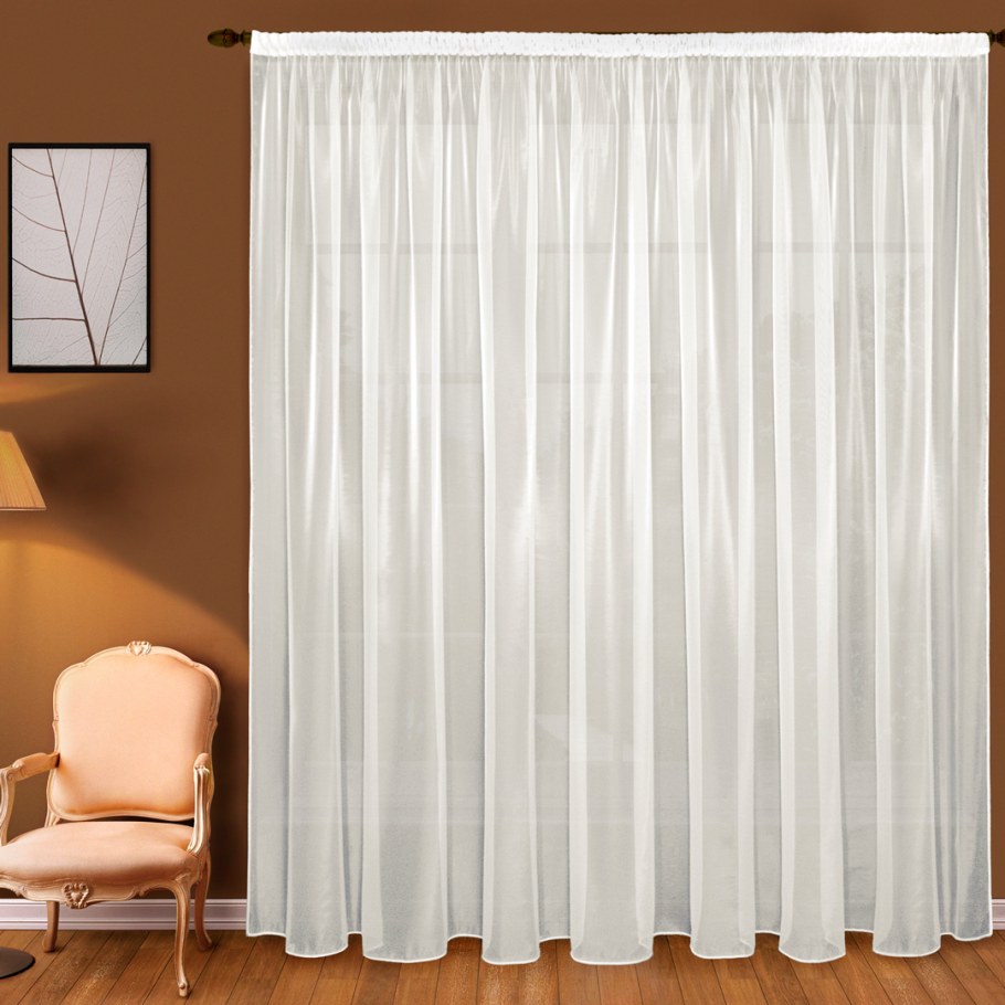 Тюль Полуорганза t105-2, шампань, 300*250 см