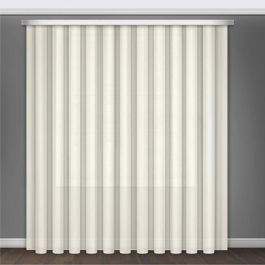 Тюль в полоску вертикальную