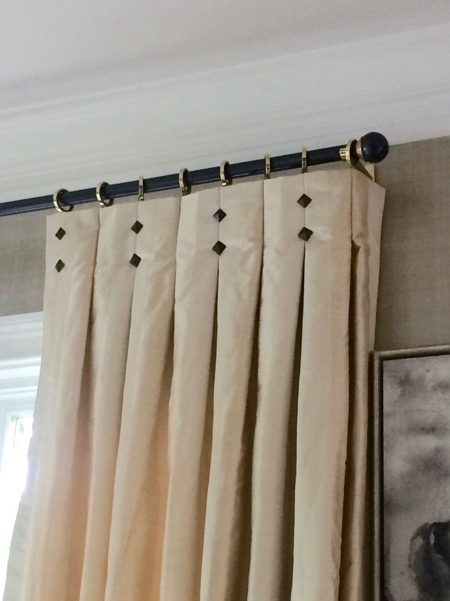 Бантовая складка на шторах