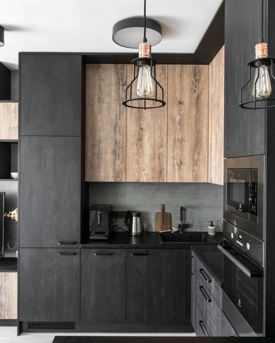 Кухонный гарнитур в стиле лофт