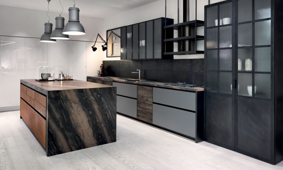 Кухня Aster cucine металл