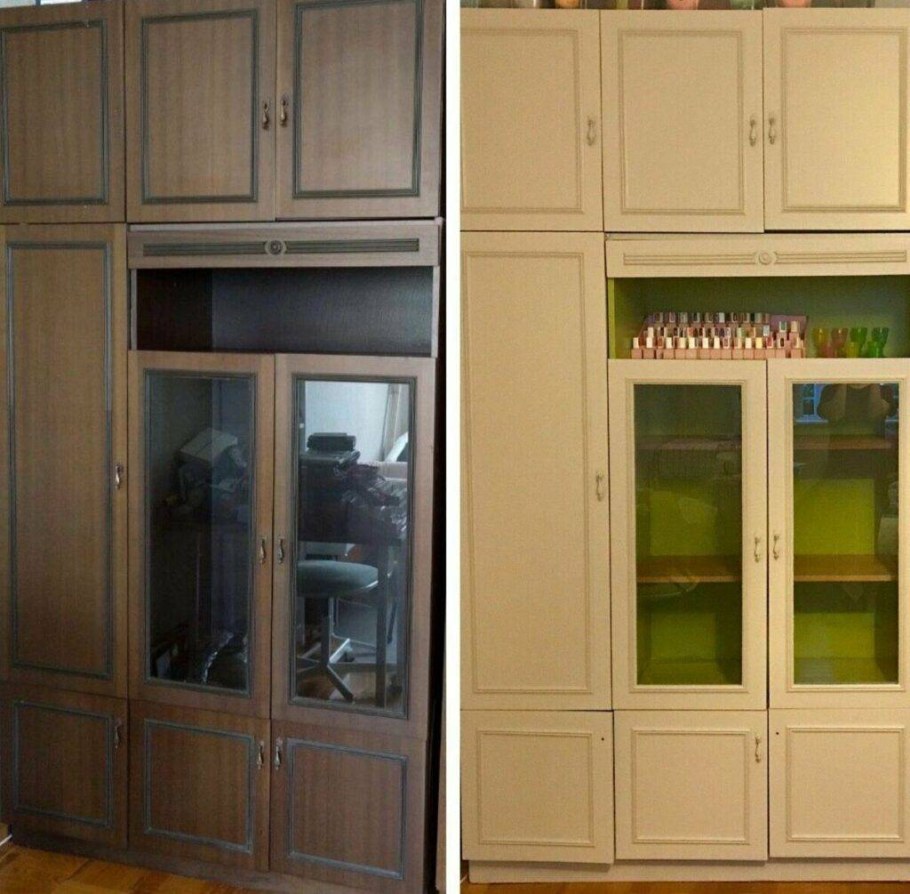 Перекраска старой стенки