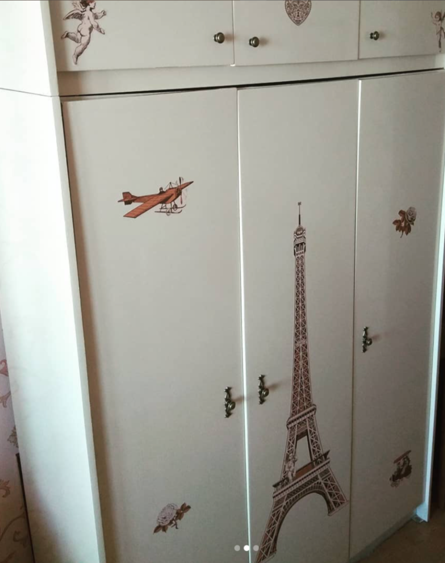 Переделка старого советского шкафа