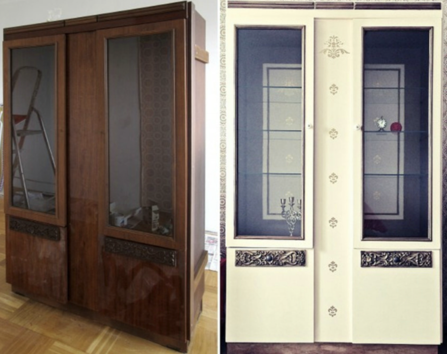 Реставрируем советскую стенку