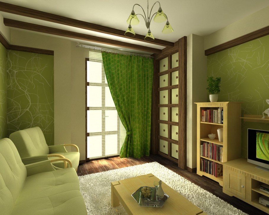 Фисташковая гостиная
