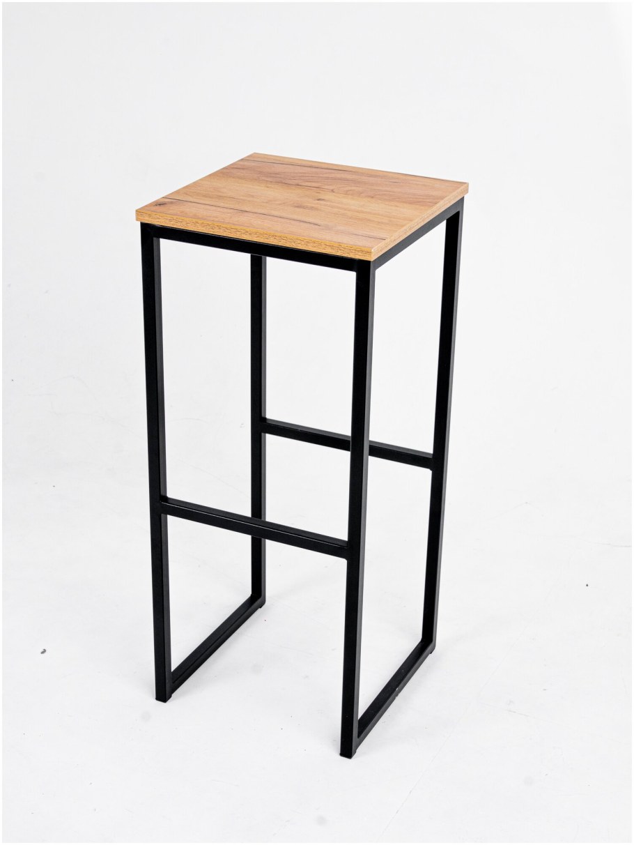 Барный стул лофт чертеж