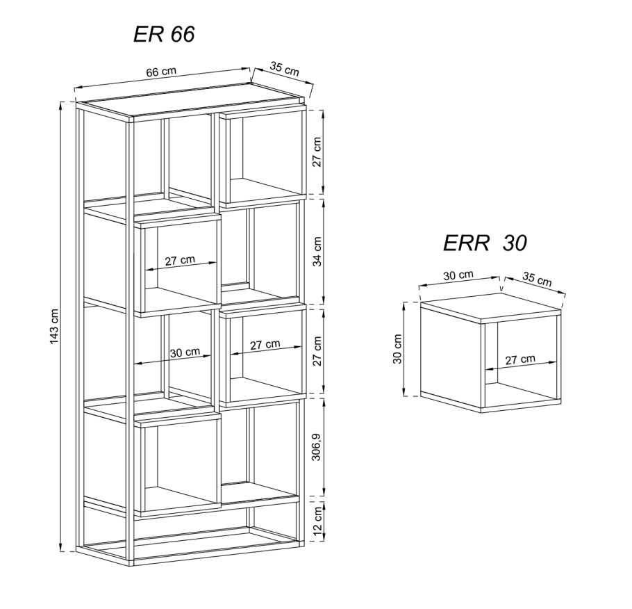 Полка Размеры