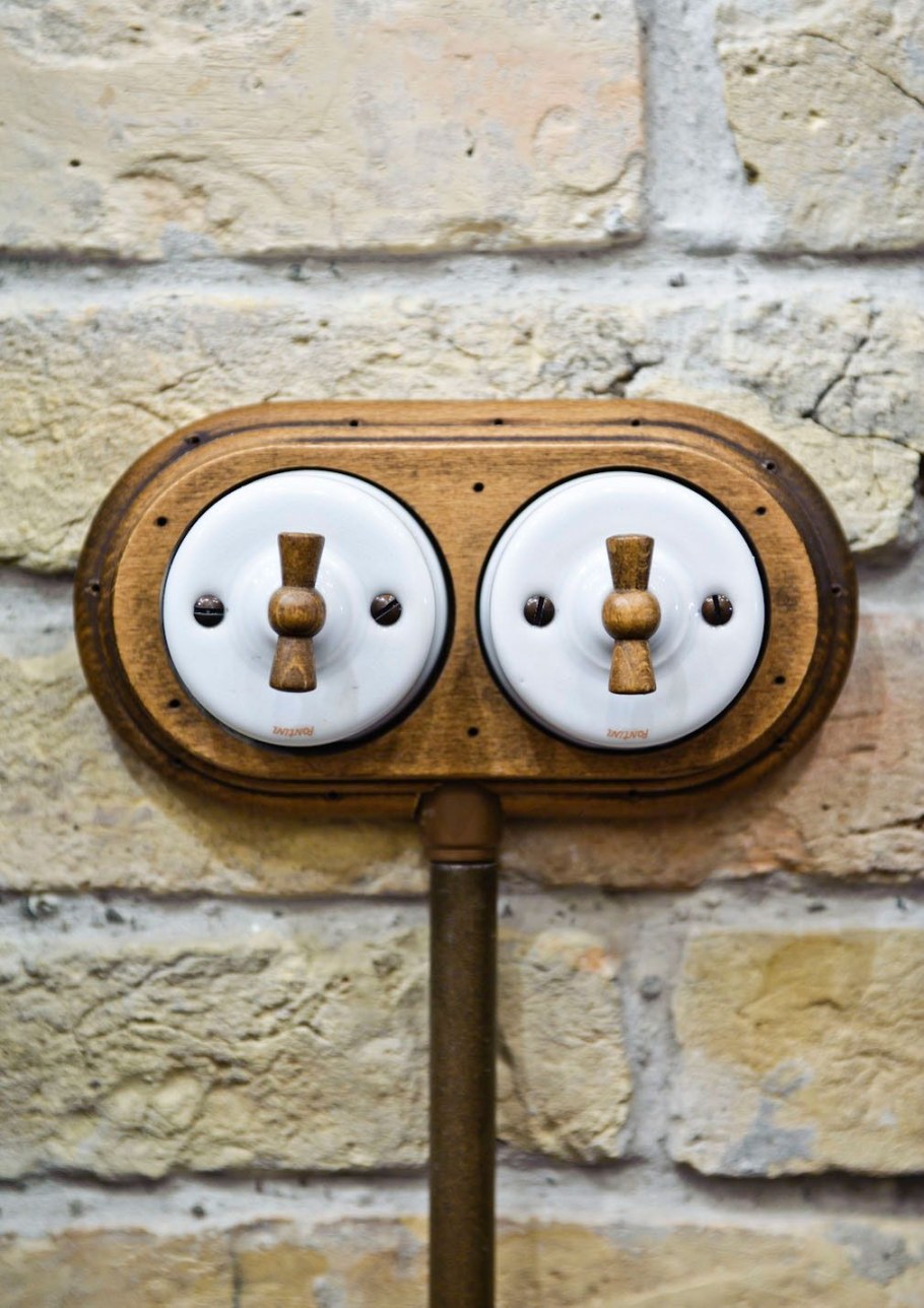 Наружные розетки лофт