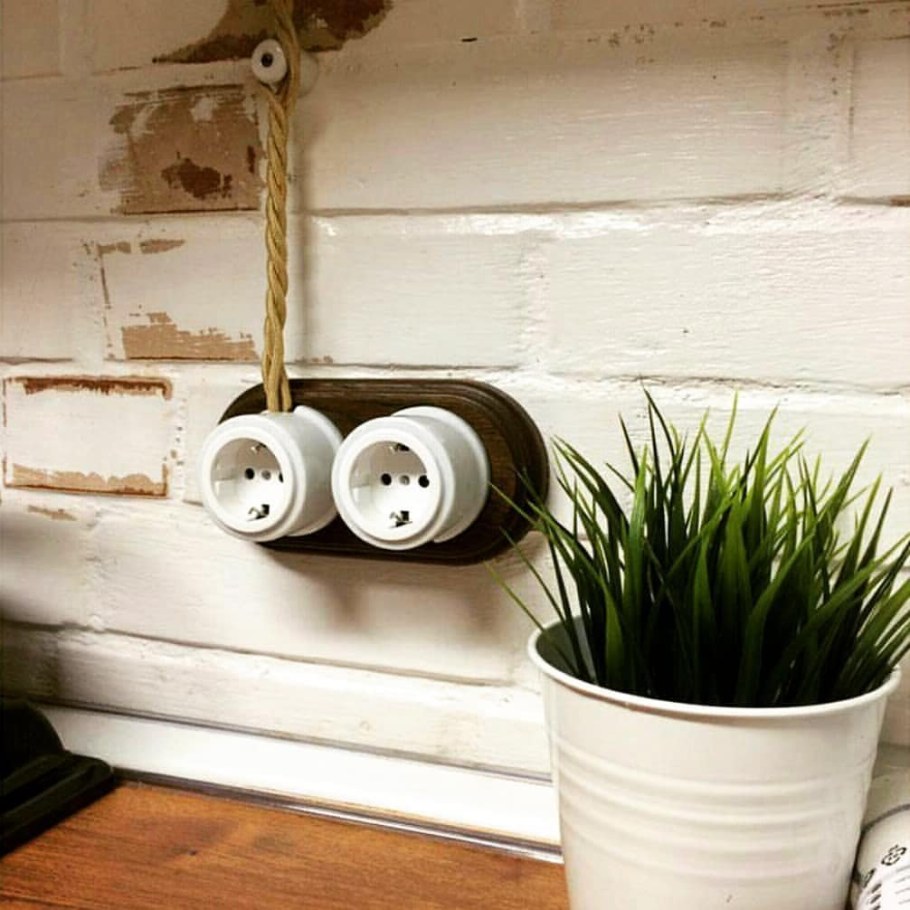 Ретро выключатели и розетки Бирони