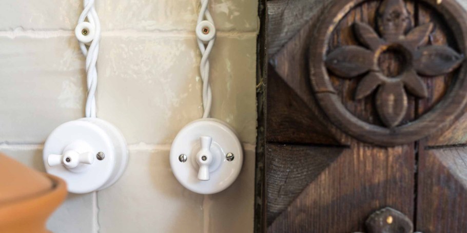 Ретро выключатели и розетки Бирони