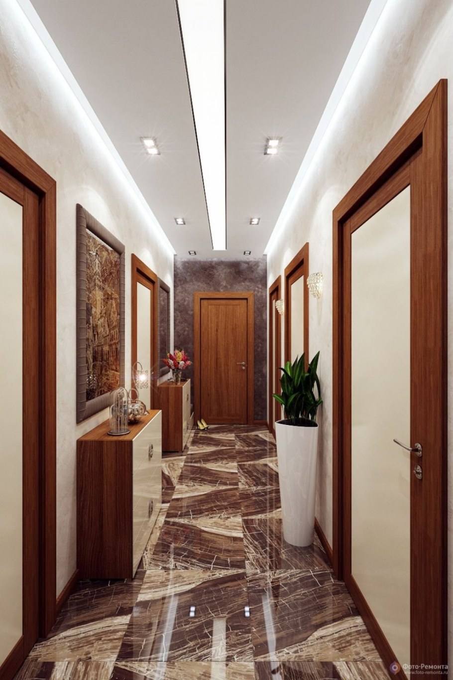 Красивый коридор