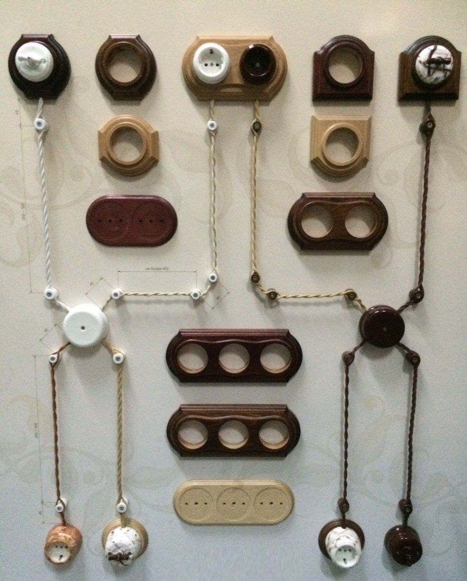 Крепление наружной проводки