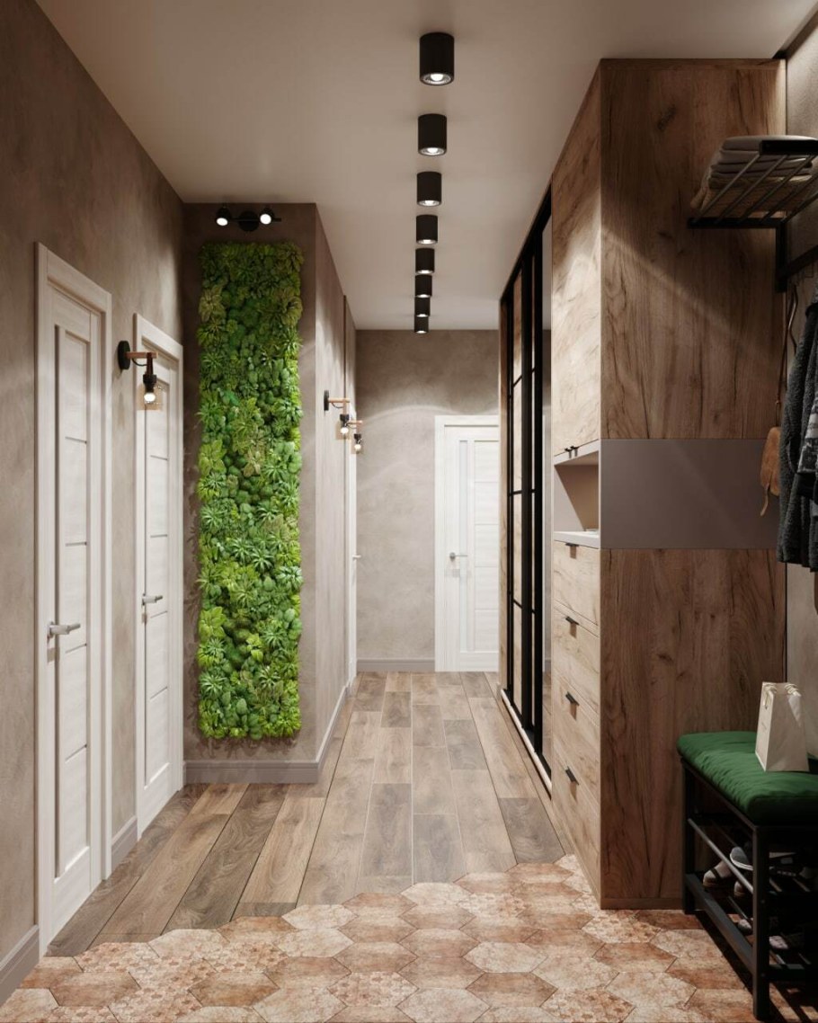 Дизайнерский проект прихожей