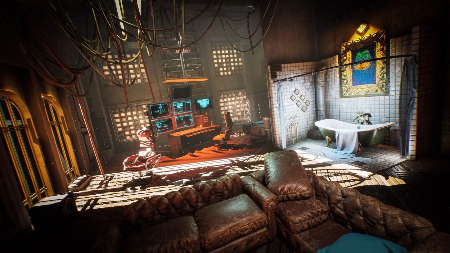 Cyberpunk 2077 спальня