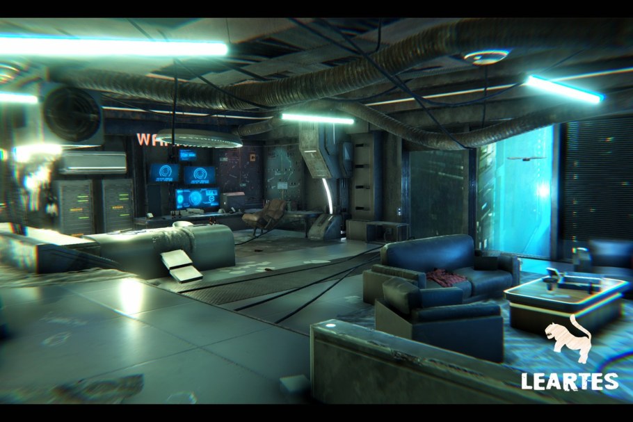 Квартира в стиле киберпанк