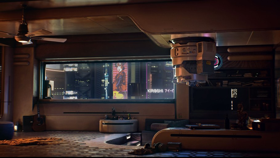 Cyberpunk 2077 площадь корпораций