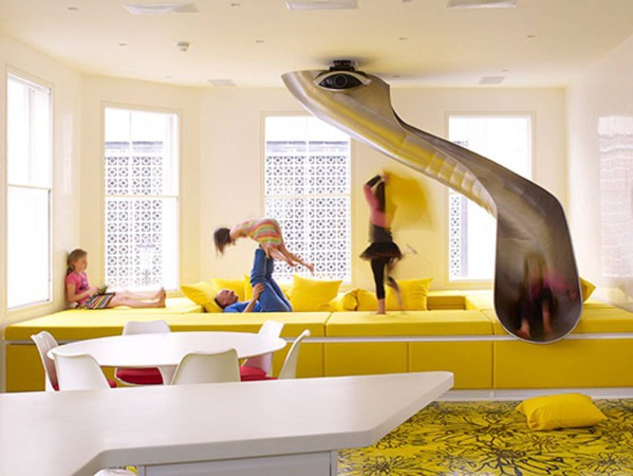 Необычный интерьер