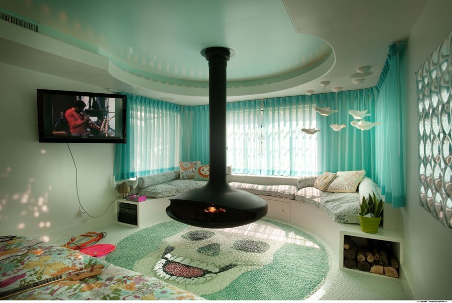 Необычный интерьер