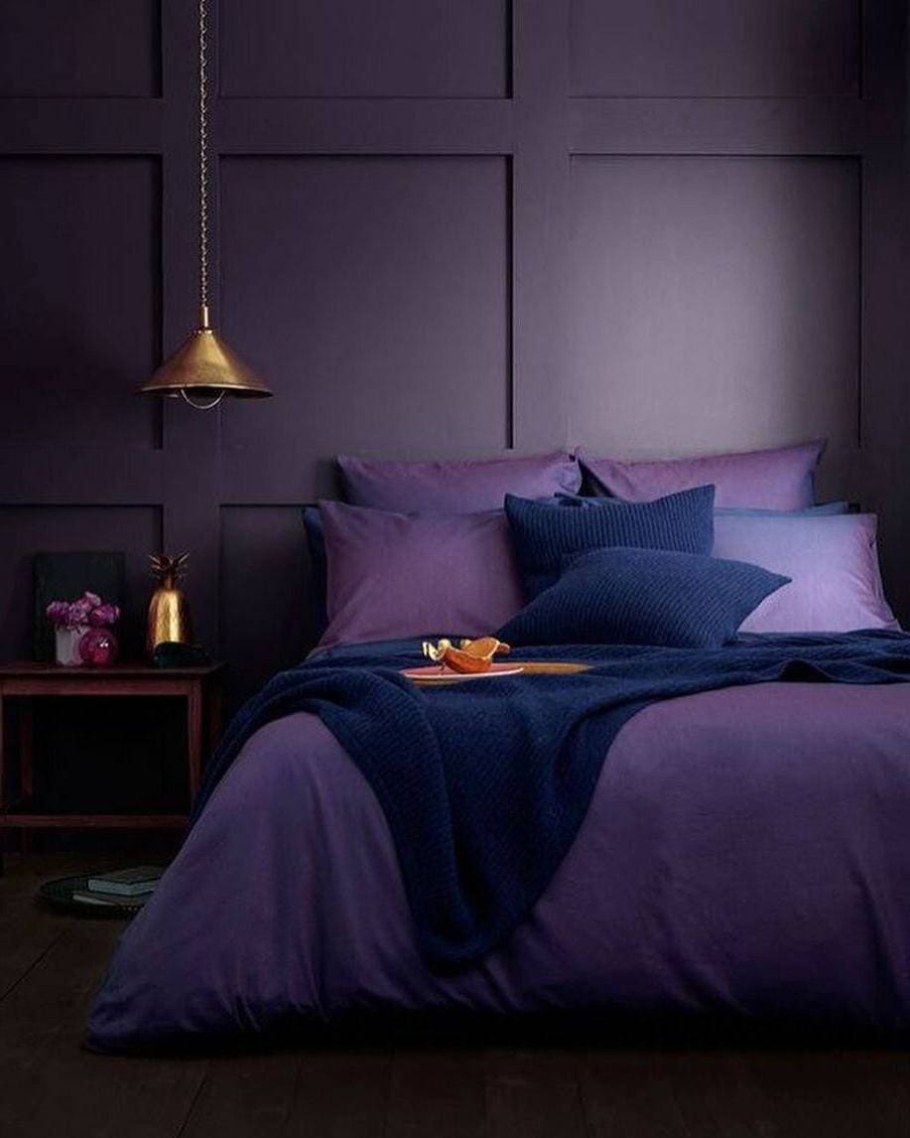 Фиолетовая спальня