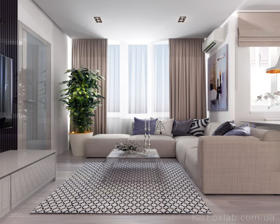 Интерьер квартиры в современном стиле