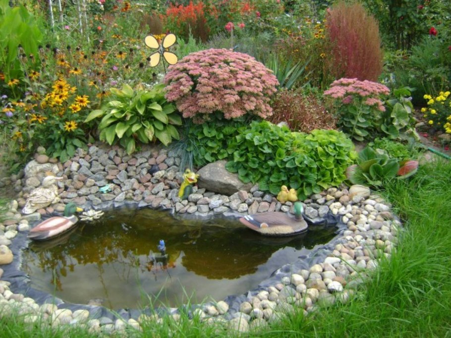 Сухой ручей мостик рокарий