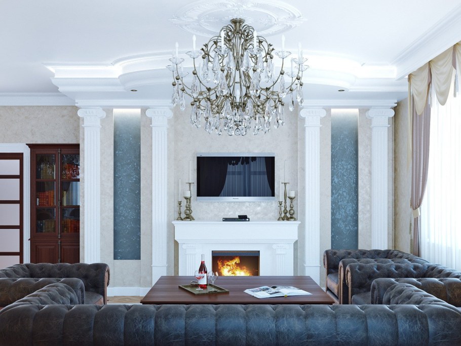 Лепнина в стиле Неоклассика