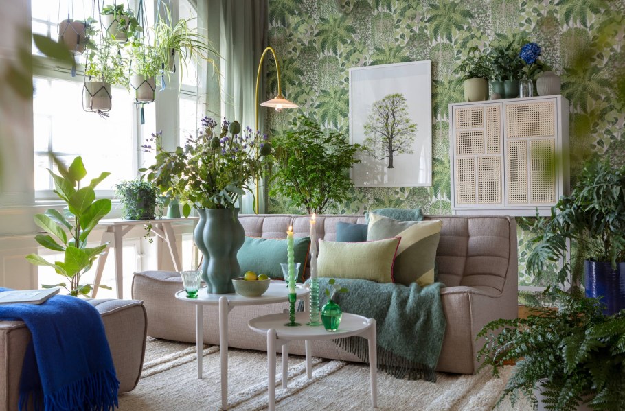 Декор цветами в квартире