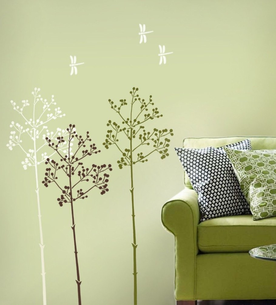 Трафареты для декора стен