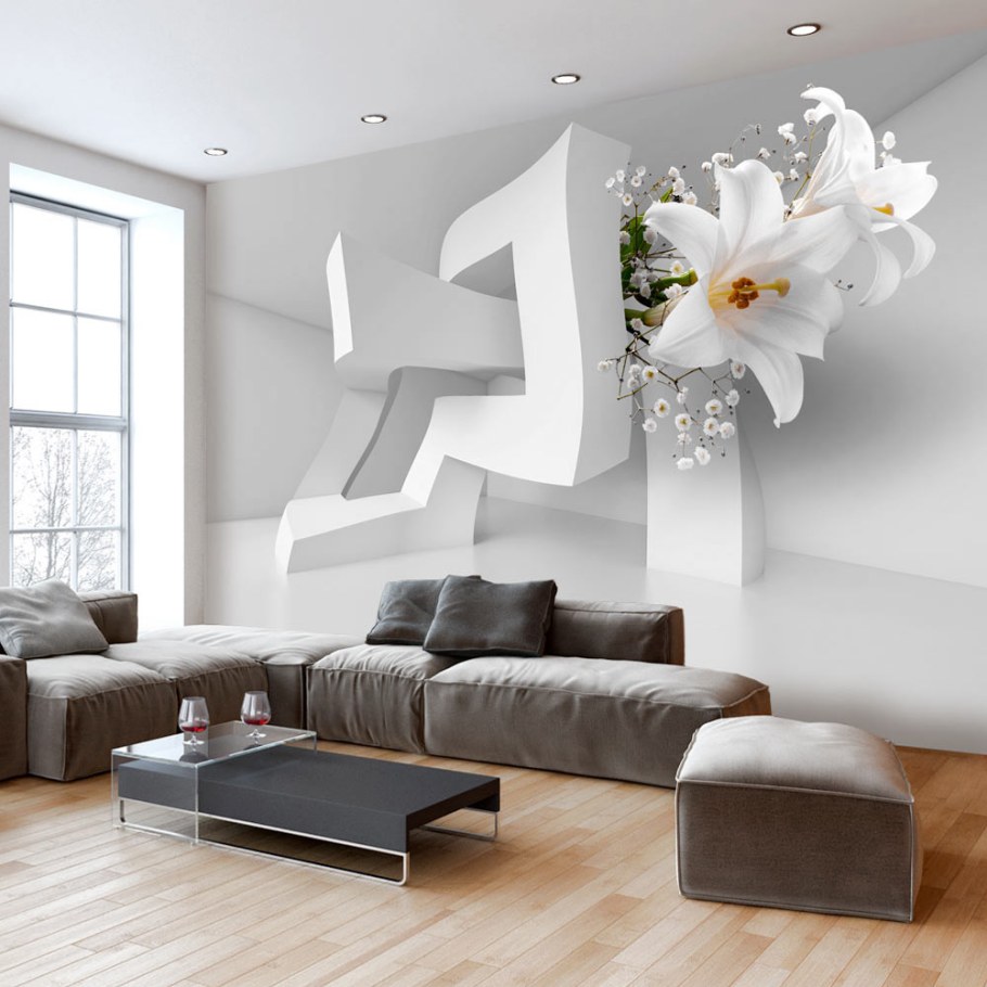 Фотообои на стену в гостиную