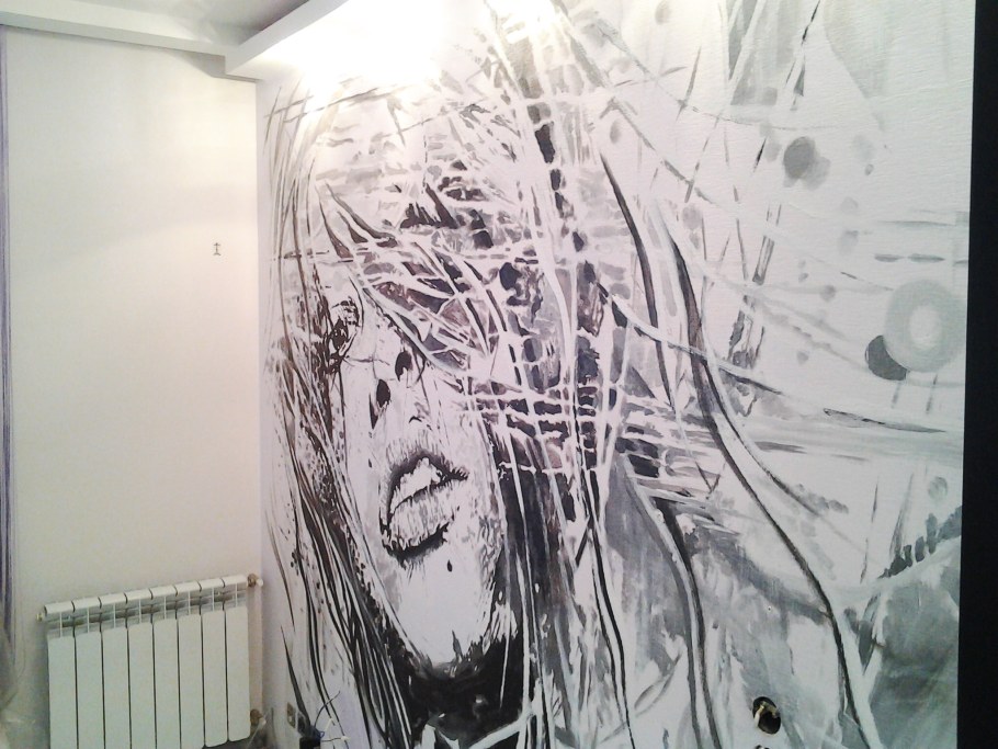 Разрисовка стен в квартире