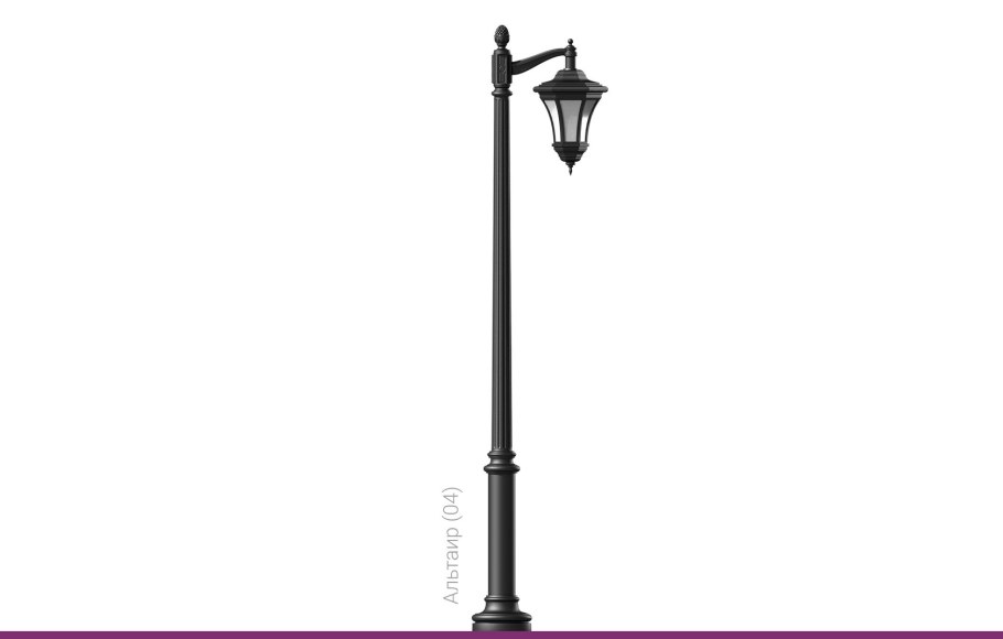 Старый фонарный столб