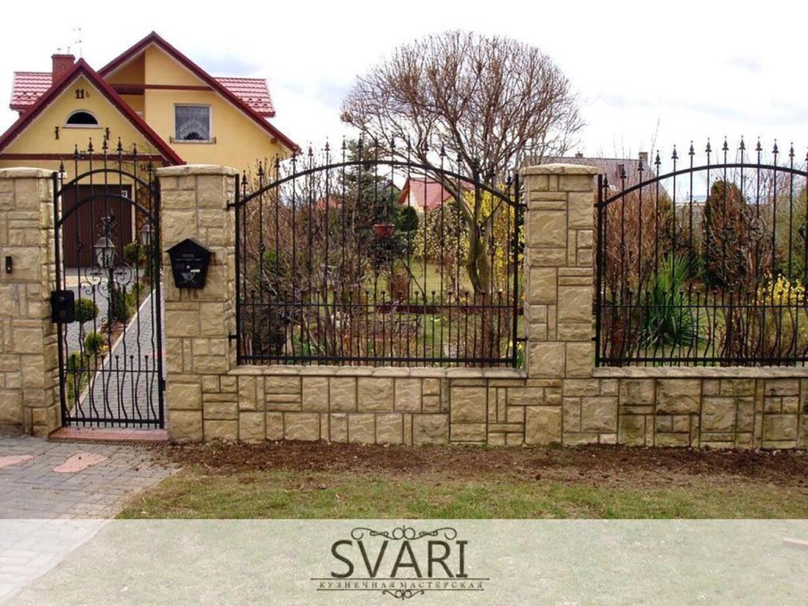 Красивый забор